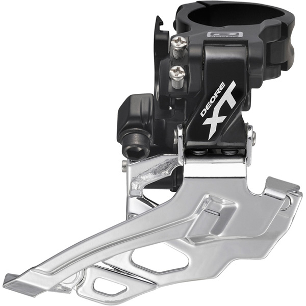 NEW Shimano Deore XT FD-M786 Front Derailleur 2x10s High Clamp 34.9mm Dual Pull 